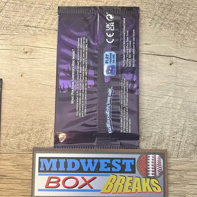 Pokémon 2023 Trick Or Trade Mini Booster (3 Additional Cards)