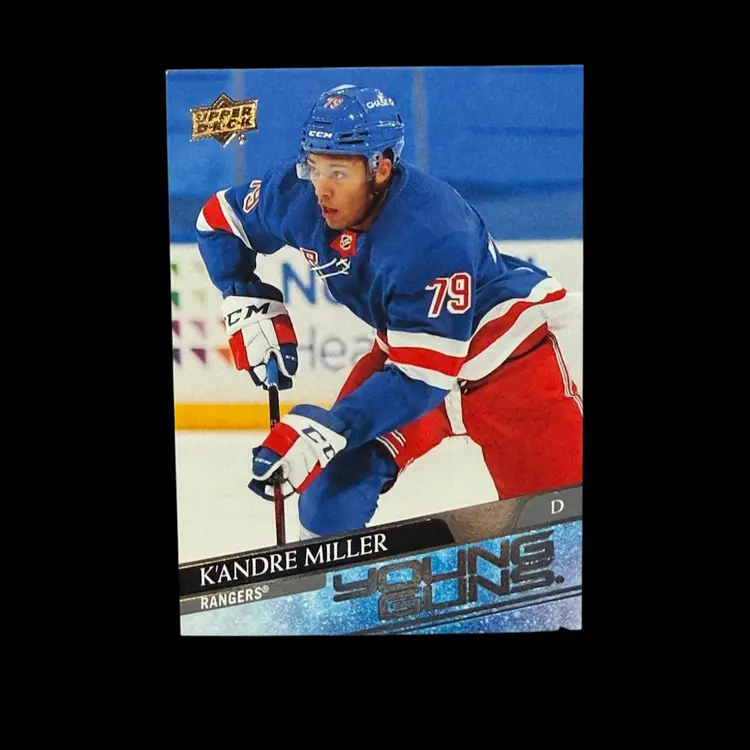 K’Andre Miller 2020-21 Upper Deck Young Guns #469 Rookie Rangers