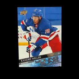 K’Andre Miller 2020-21 Upper Deck Young Guns #469 Rookie Rangers