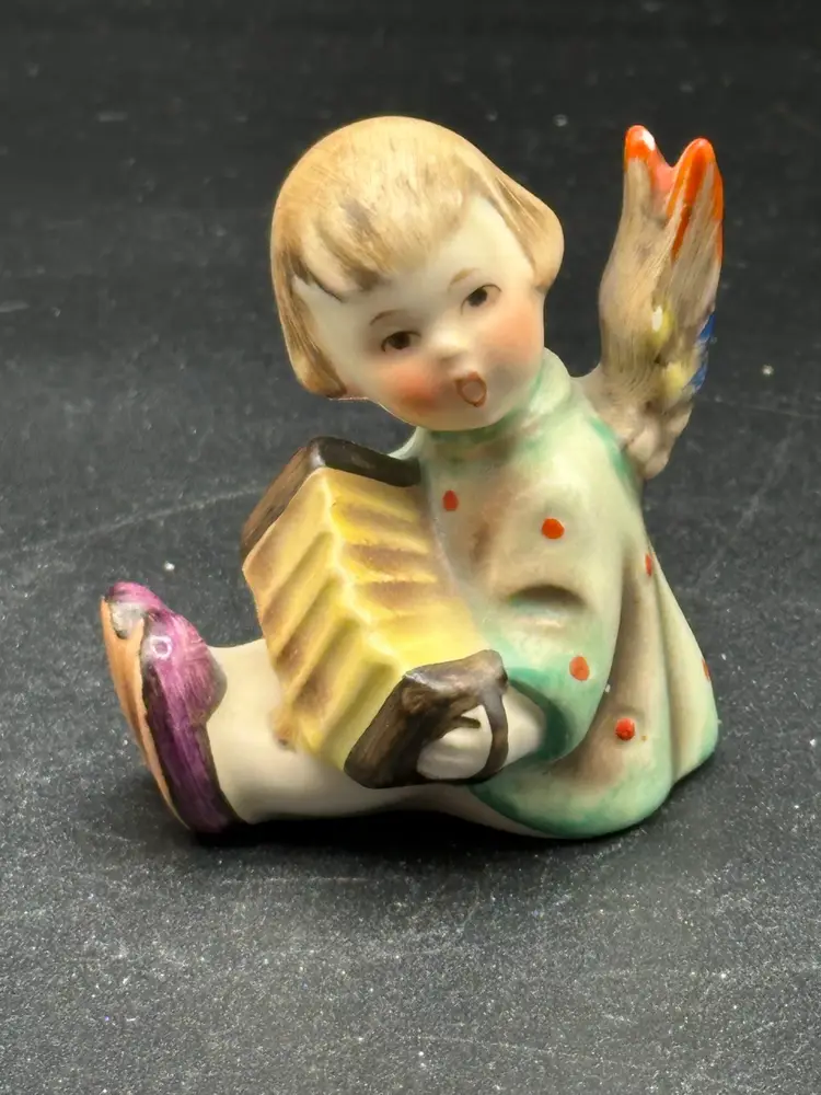 Vintage RARE Goebel Hummel Joyful News- Candle Holder
