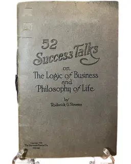 Antique 1918 Success Scrapbook