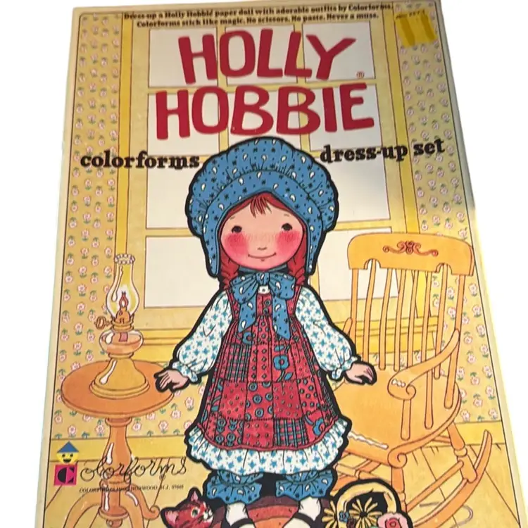Vintage Holly Hobbie Colorforms