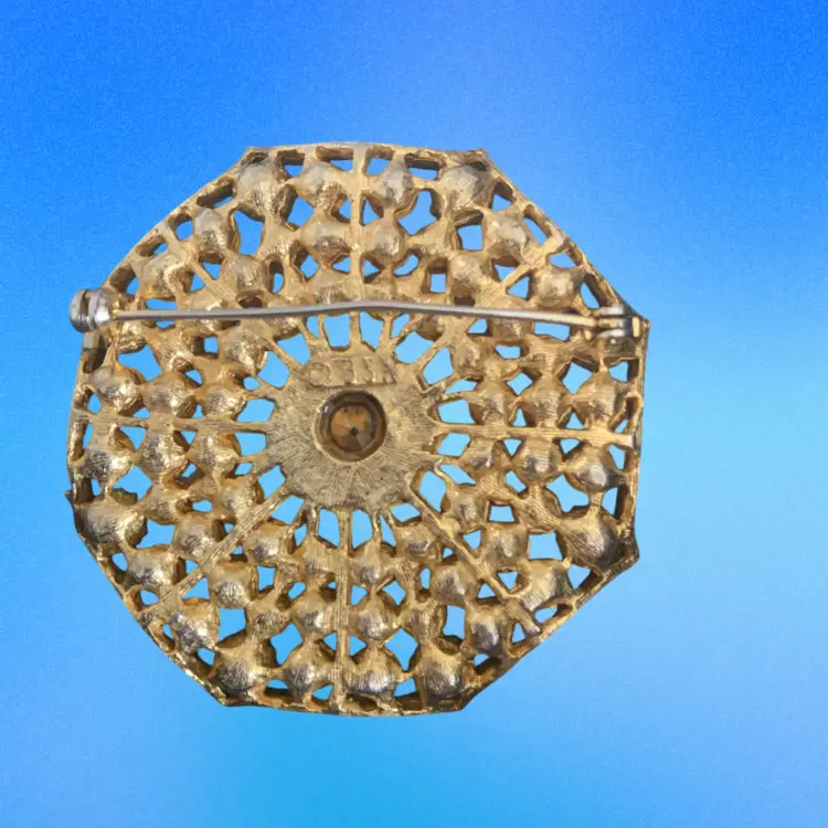 Vintage STUNNING BSK Pink And AB Rhinestones