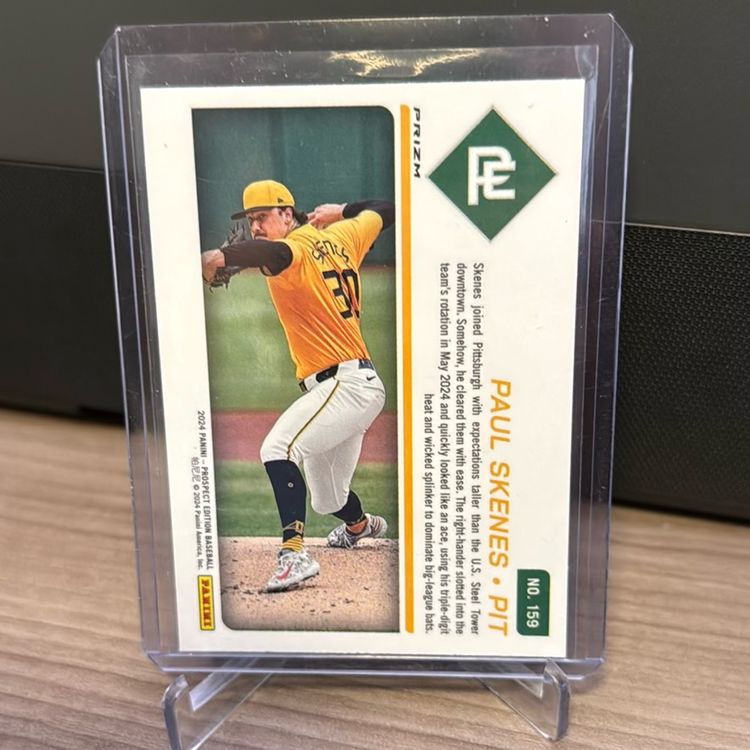 Paul Skenes Prospect Edition Red Cracked Ice