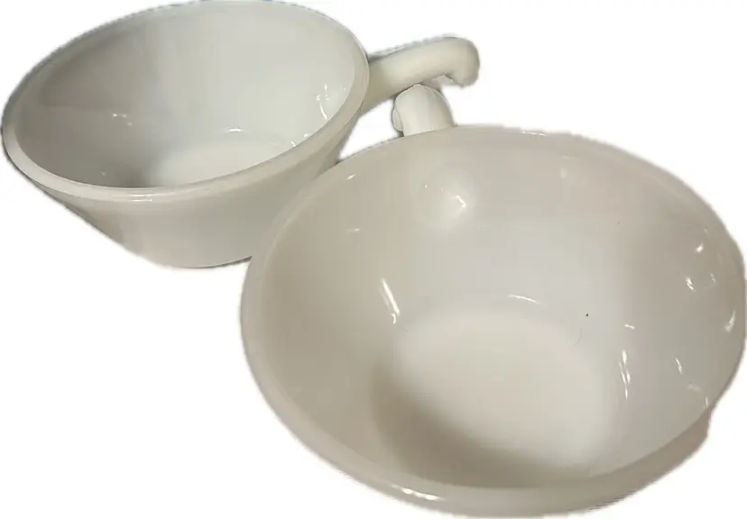 Vintage Fire-King milk glass Bowls