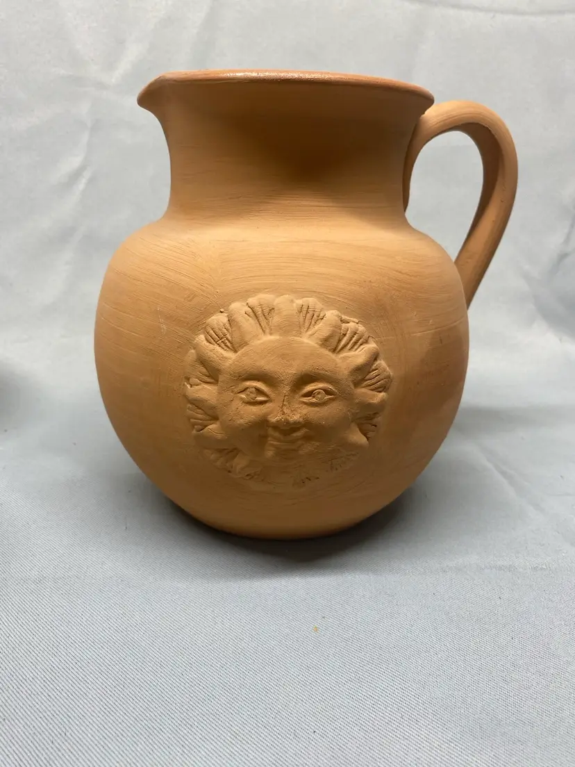 Terracotta Pitcher By Bentson West For Boston Warehouse Made In Italy