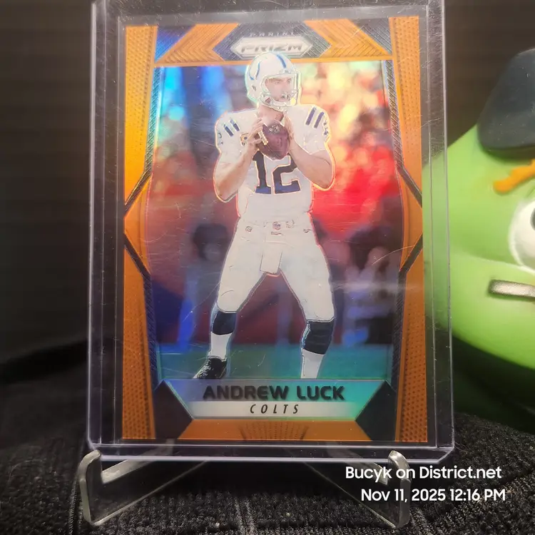 #01 2017 Panini PRIZM  Orange - Andrew Luck Indianapolis Colts 175/275