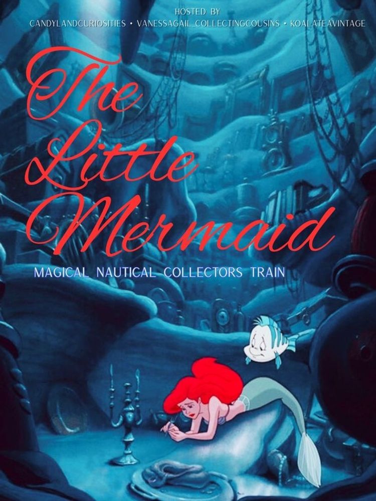 The Little Mermaid Train w Mostly Midcentury