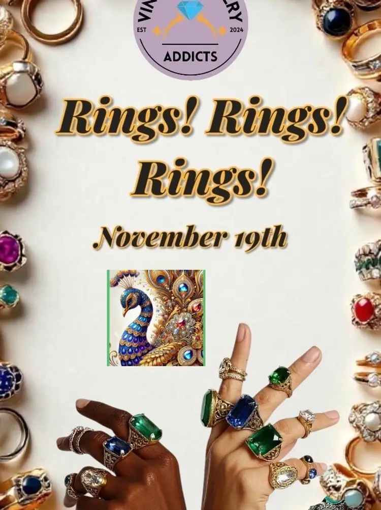 Rings!Rings!Rings Ring in with the Peacock