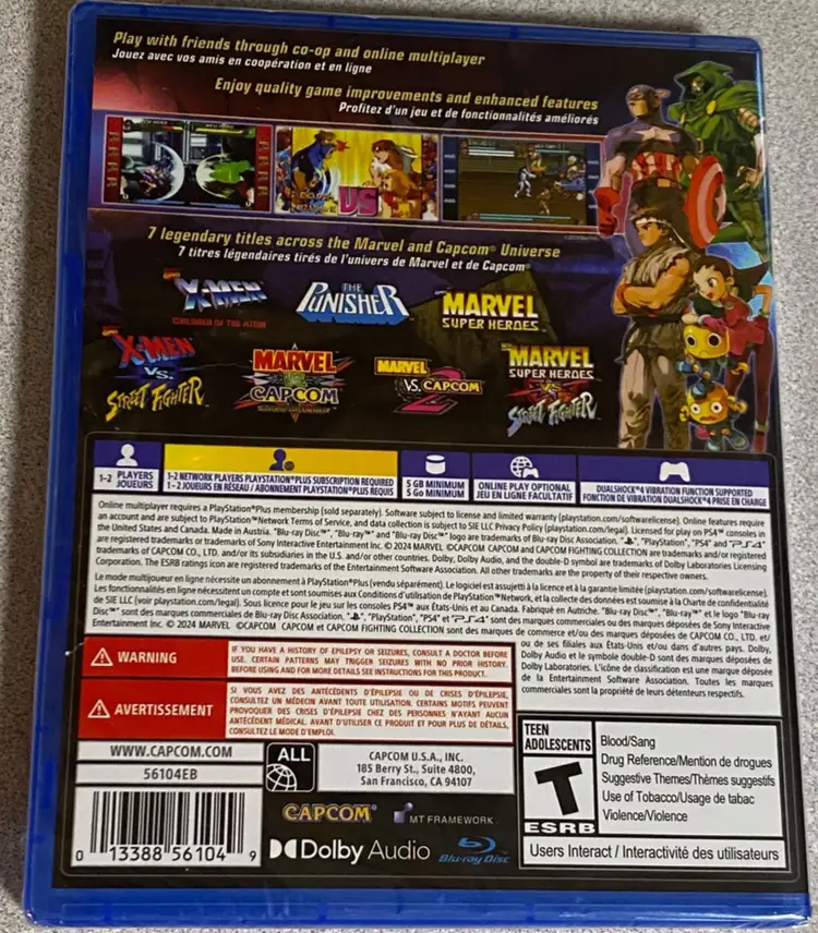 Marvel vs. Capcom Fighting Collection: Arcade Classics