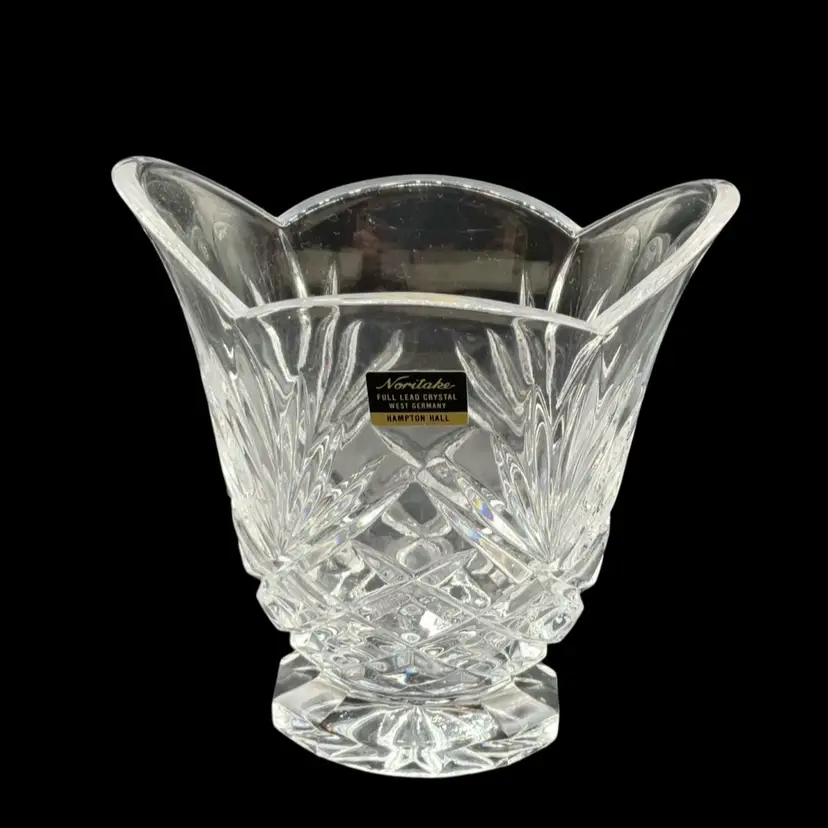West Germany Noritake Hampton Hall Vase 6.5" tall 3"W