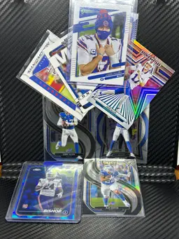 Josh Allen lot w/ image Variation (Donruss Mask)