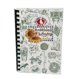 Gooseberry Patch Bumblebees & Butterflies Garden Journal Hardcover Vintage 1995