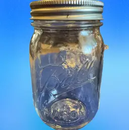 Clear Ball Mason Jar 12 Oz