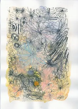 ‘Spill forth’ print