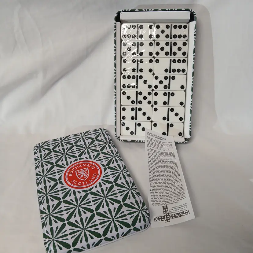 Buchanan's Scotch Whiskey Domino Set