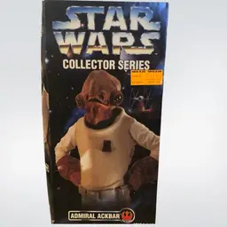 1997 Star Wars Admiral Ackbar 12"