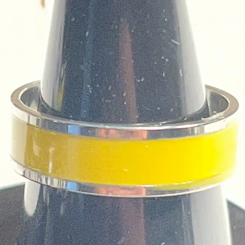 Stainless Steel Ring As Pictured Size 8