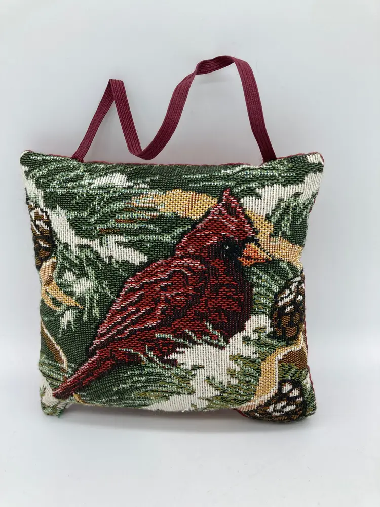 Cardinal Tapestry Small Pillow