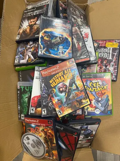 First Show. Tons Of Video Games.