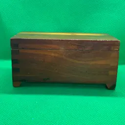 Vintage Wooden Keepsake Box