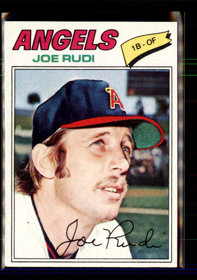 Joe Rudi 1977 Topps #155 - (144) - California Angels