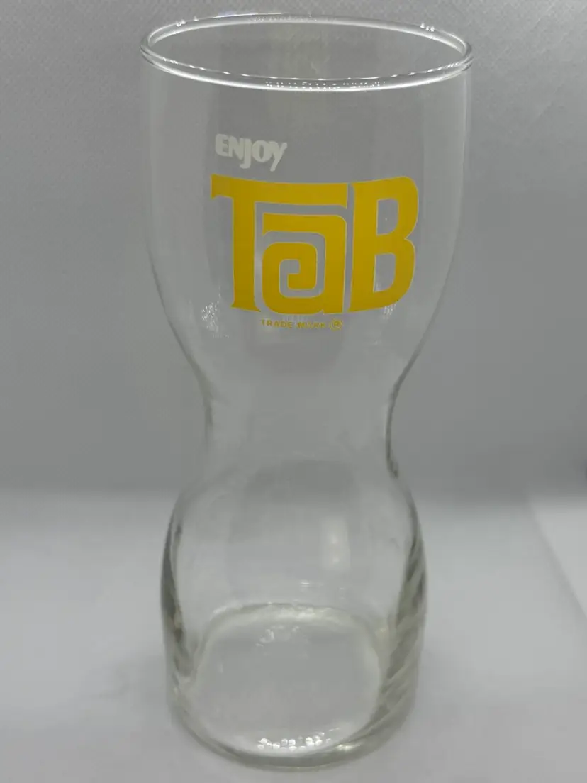 Vintage TAB Cola Advertising Tumbler