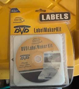 DIGITAL CONCEPTS DVD LABEL MAKER KIT