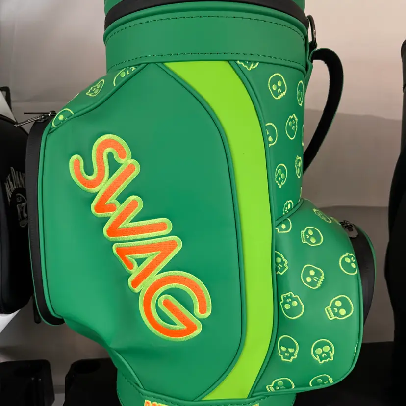 Swag Green Dripping Skull Den Caddy Cooler - RARE !!