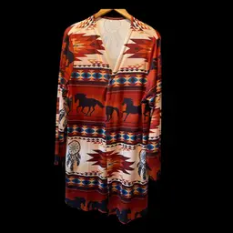 Native American Pattern Cardigan NEW