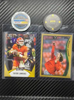 Trevor Lawrence Leaf RC & Throwback RC