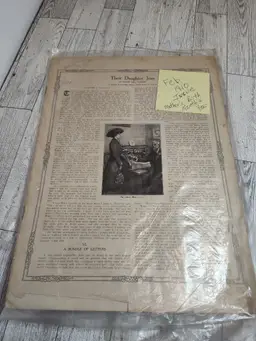 Antique 1910 Modern Priscilla Magazine