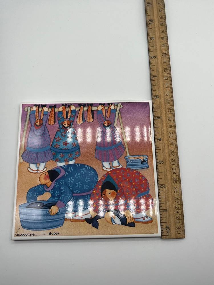 Barbara Lavellee Ceramic Tile Trivet