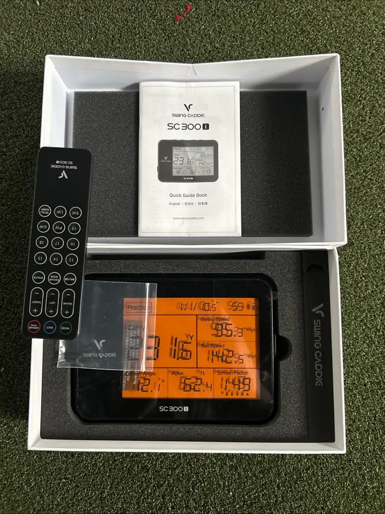 Voice Caddie SC300i Golf Launch Monitor Doppler Radar Tech Swing &Ball Data Still In  Plastic