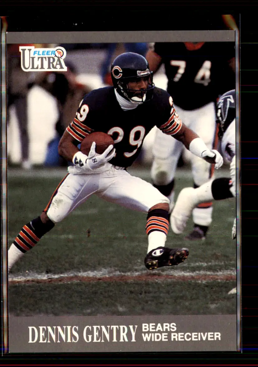 Dennis Gentry 1991 Fleer Ultra #156 - Chicago Bears - (146-)
