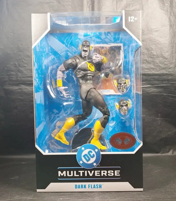 McFarlane Toys DC Multiverse Dark Flash Platinum Edition Action Figure New Rare