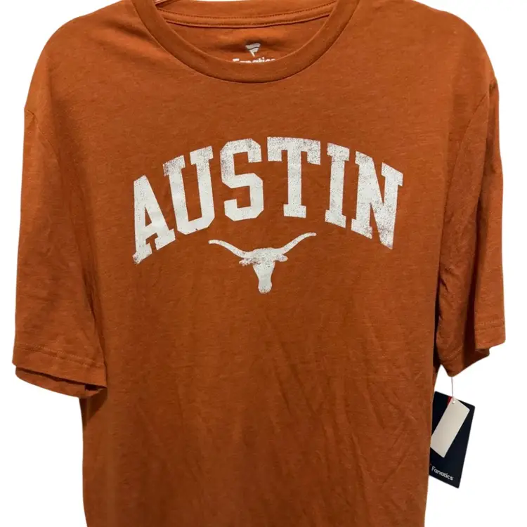 New$49 Fanatic Texas Longhorn Tee L New