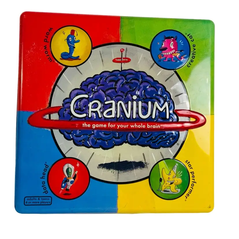 Cranium The Game For Your Whole Brain In Tin Box 2002 Edition