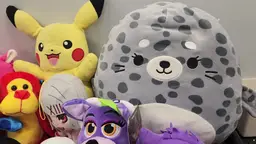 Plush Lot #2 - Pokemon, Five Nights, Squishmallows, Scooby, Bluey, Star Wars, etc. (20 Total)