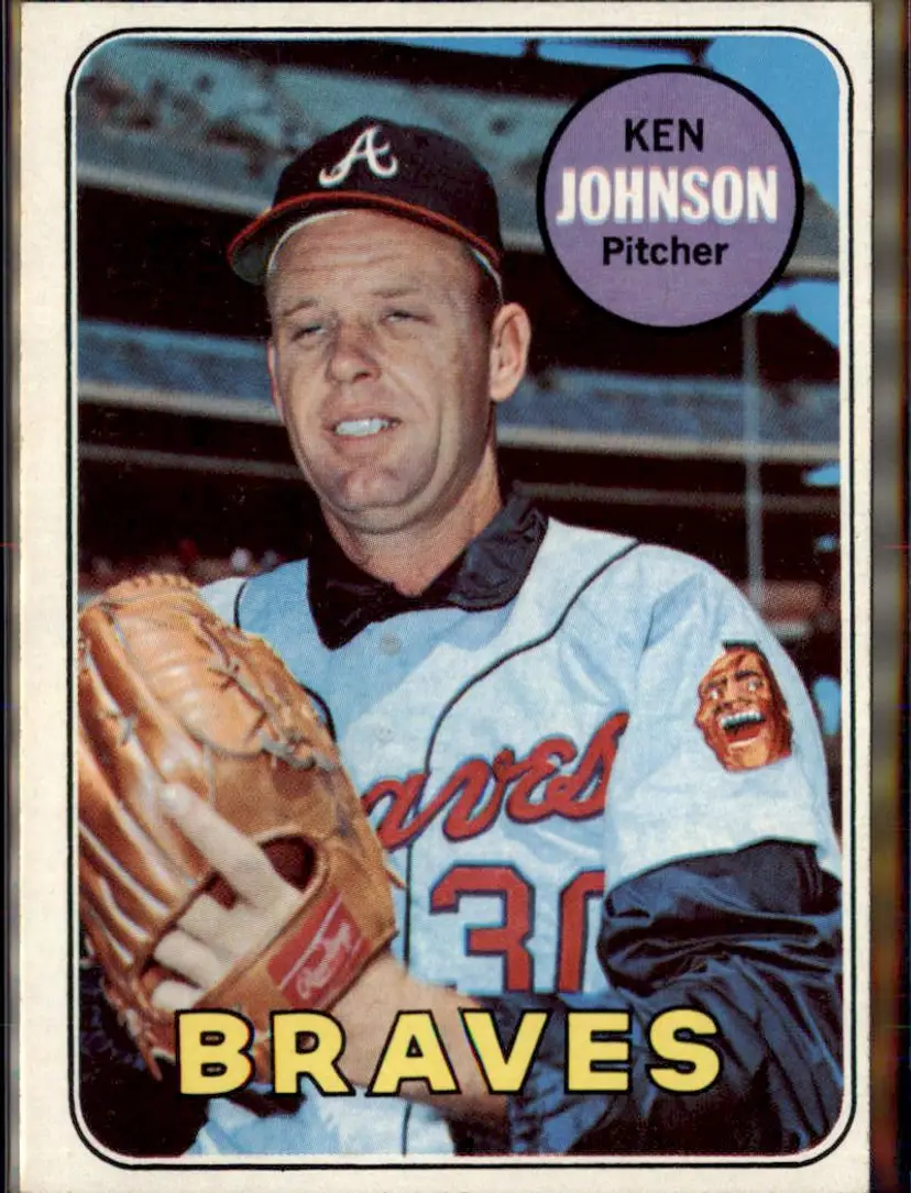 1969 Topps #238 Ken Johnson - (pk3) - Atlanta Braves