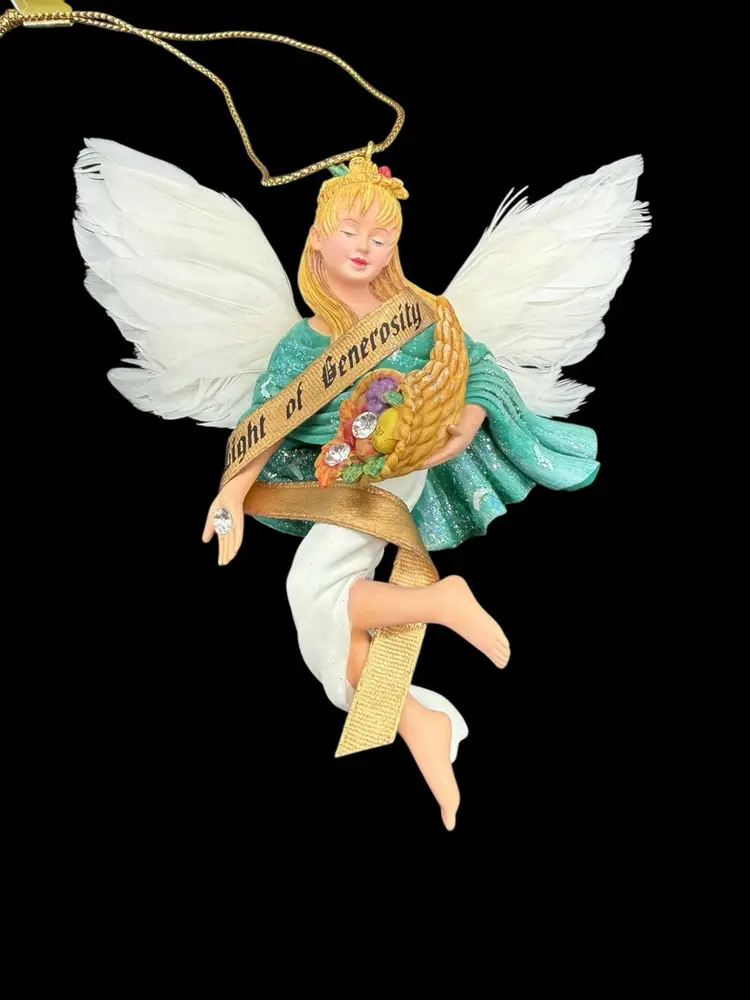 1998 Ashton-Drake Judith Meyeraan Angels of Light Heirloom Christmas Ornaments