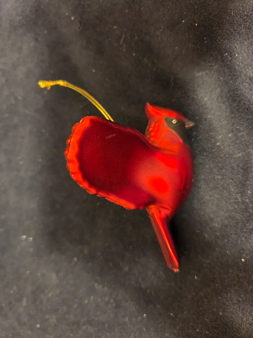Red cardinal ornament