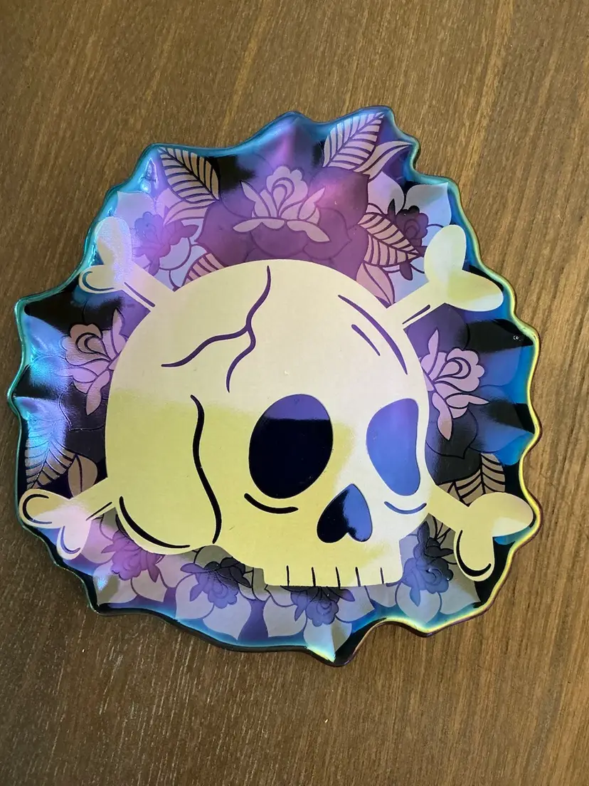 Halloween Skull Dish