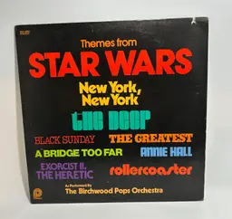Vintage Pick Wick 'Themes from Star Wars, Annie Hall, Black Sunday...' & more Vinyl LP Record 1977