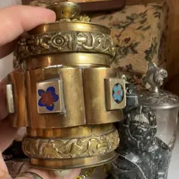 Brass Tea Jar