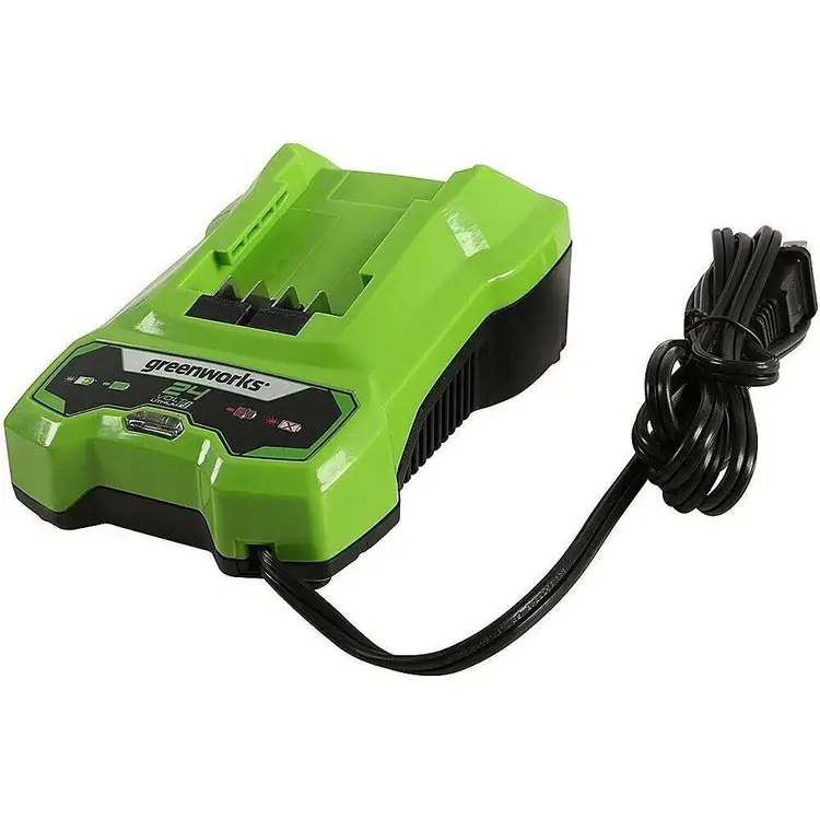Greenworks Genuine 2938202 CAF806 24V Cordless Li-Ion Efficient Battery Charger