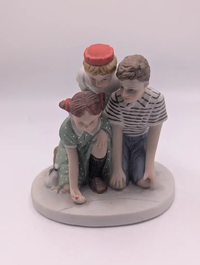 Vintage 1989 The Danbury Mint “Marbles Champion"