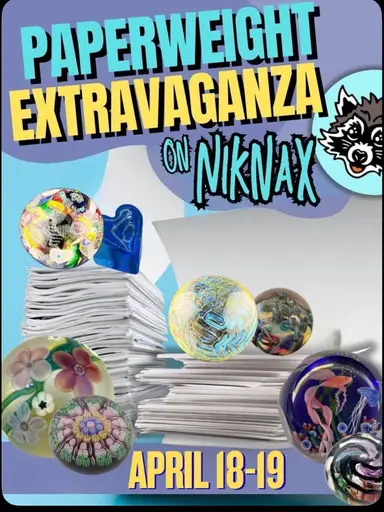 Niknax Paperweight Extravaganza W/Boomcat
