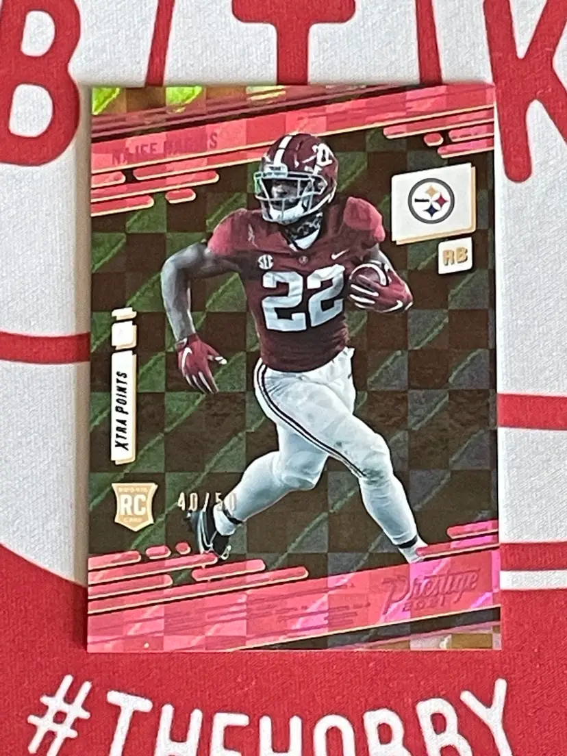 2021 Prestige Football Najee Harris /50 