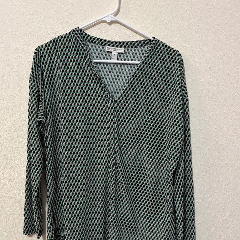 Dana Bachman Green Black Cube Print